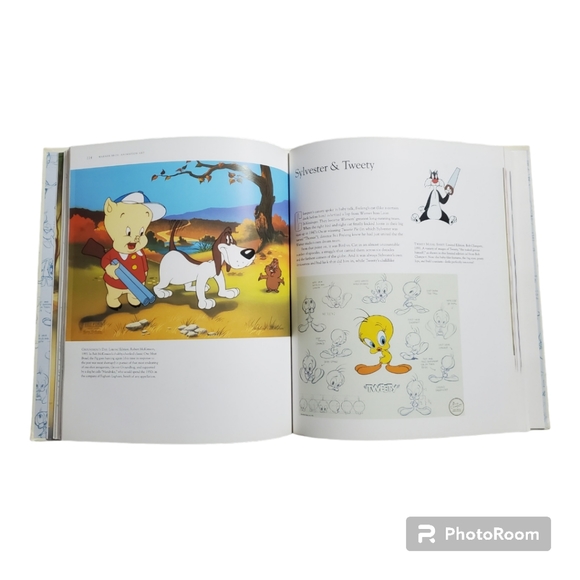 1997 "Warner Bros. Animation Art Book, &  Limited Edition Hardcover Book - Picture 9 of 13